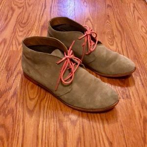 DV Dolce Vita Suede Lace Up Ankle Booties Size 7.5